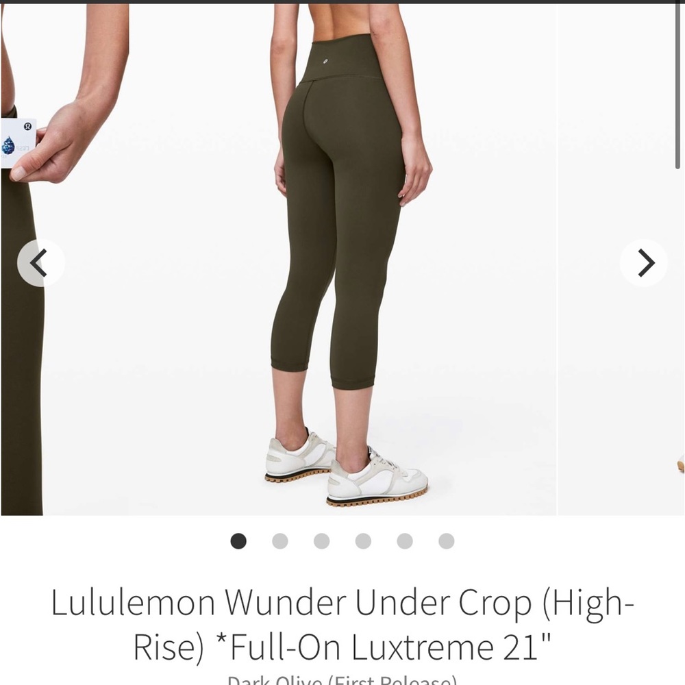 Lululemon Wunder Under Crop (High-Rise)
